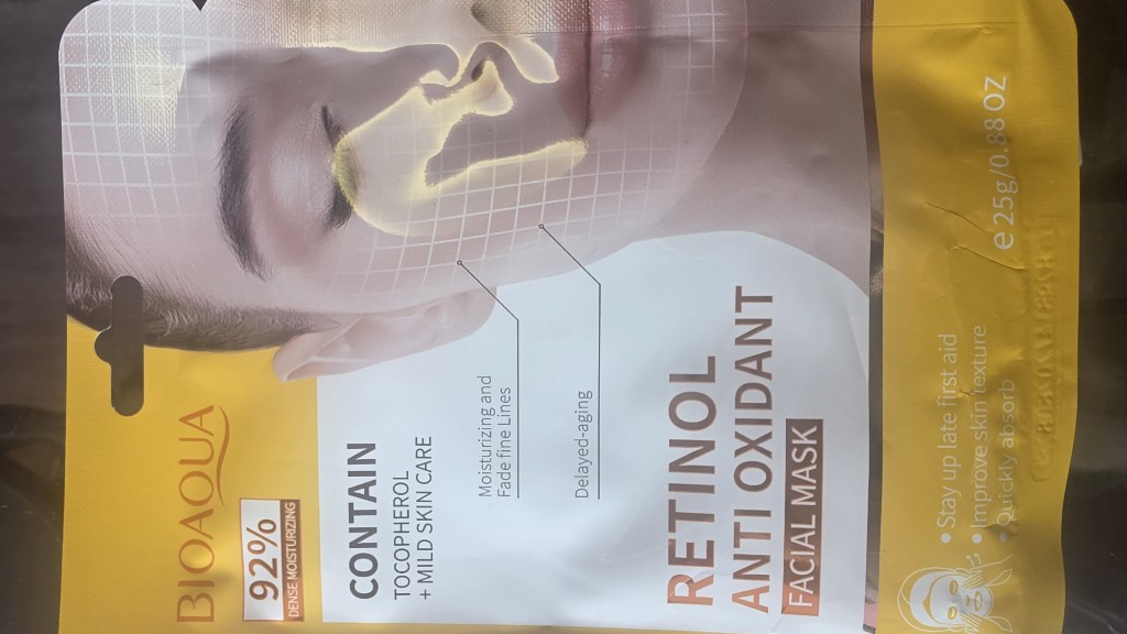 Mascarilla retinol
