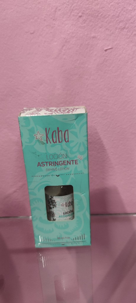 Loción astringente