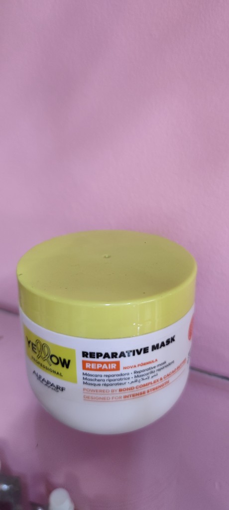 Mascarilla yellow repair