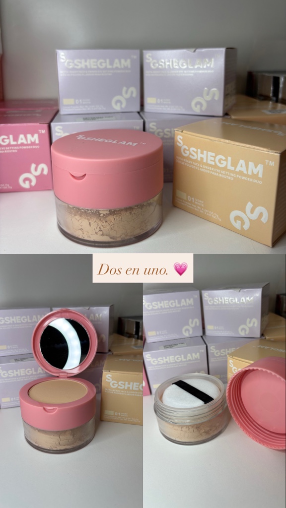 SHEGLAM polvo dos en uno