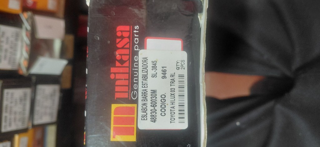 CABEZAL ESTABILIZADOR; Marca MIKASA;Modelo 02--08;Parte SL3845;medida 170MM; Carac:CABEZAL-TORNILLO/TRASERO