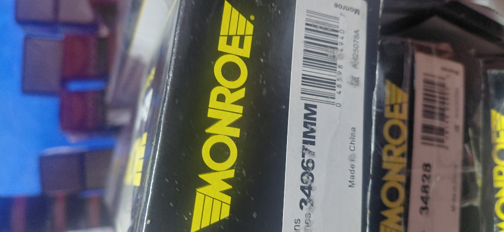 AMORTIGUADOR DELANTERO MONROE. 84-94 PARTE 34967