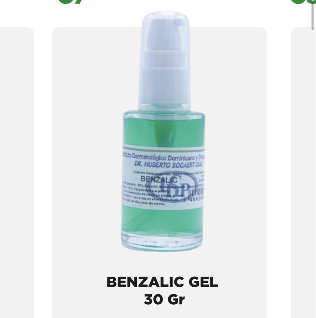 Benzalic Gel 30g
