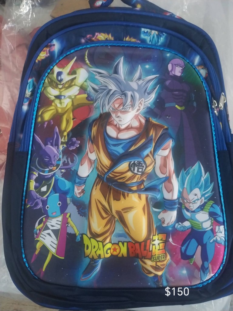 Mochila Dragon Ball azul