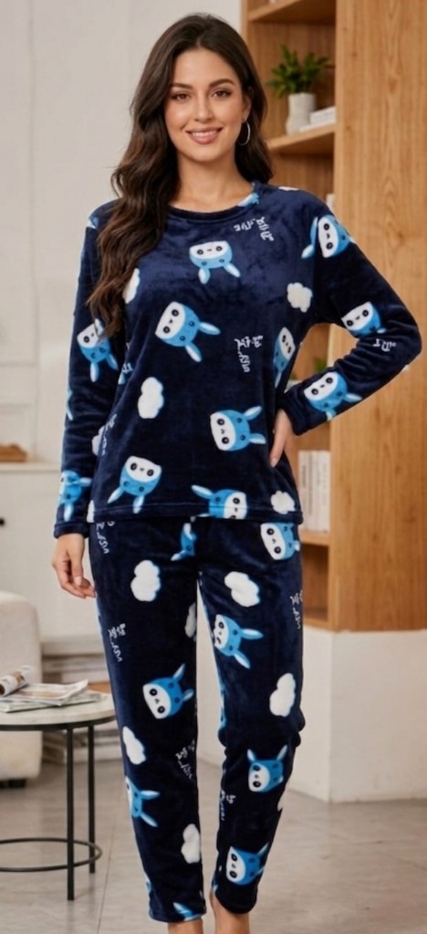 Pijama estampado de 2 piezas