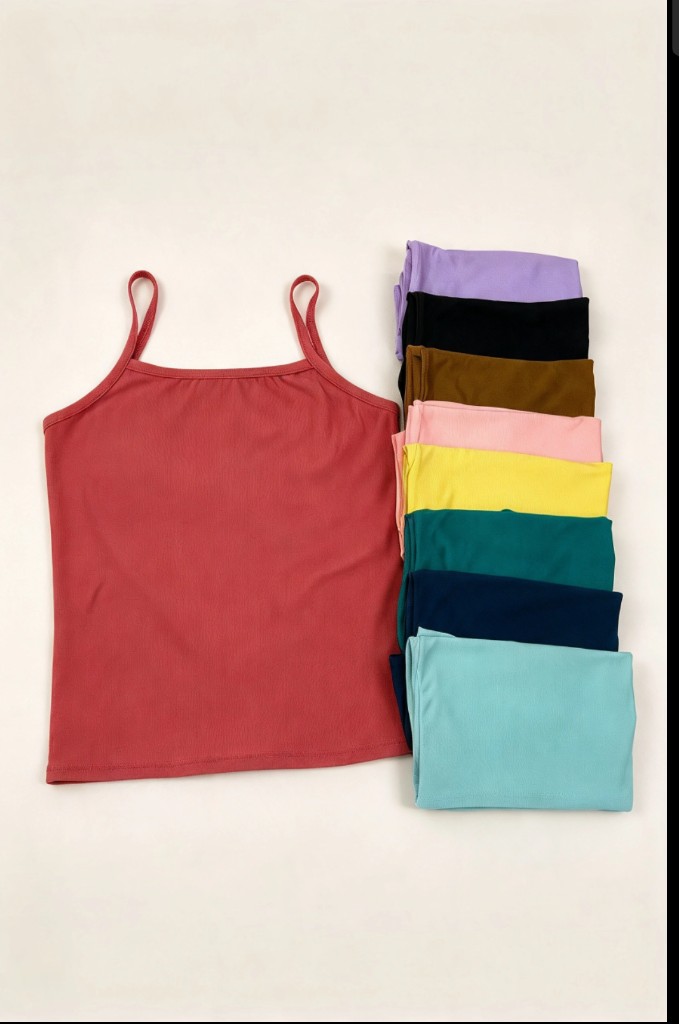 Blusas llanas de tiras