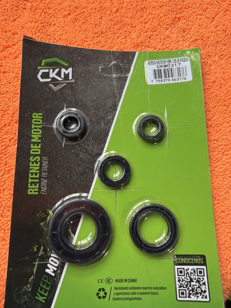 Retenes de Motor YBR 125