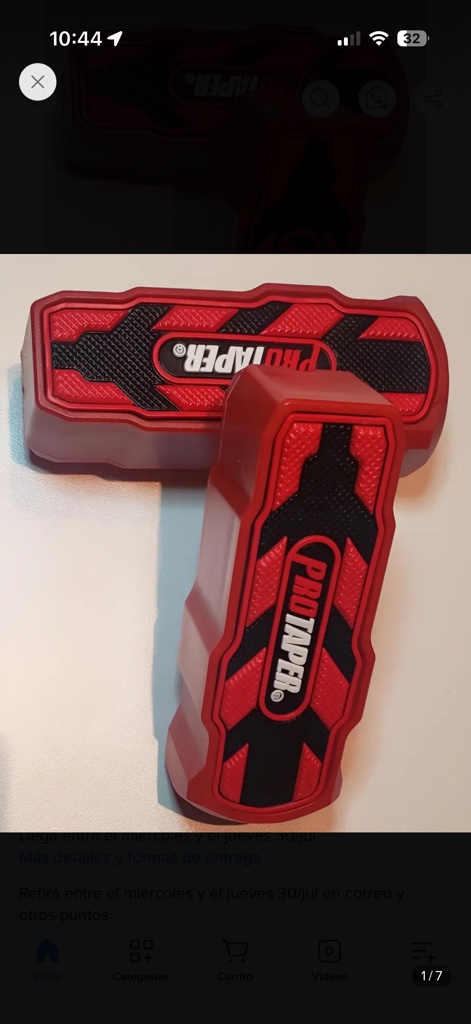 Posapie Tipo Bala ProTaper Rojo