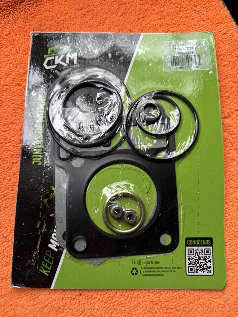 Juntas Cabeza Cilindro XTZ 125/YBR 125 CKM