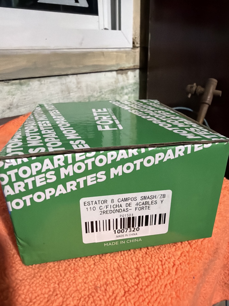 Estator 8 campos  Smash/Zb110 6 cables