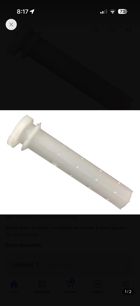 Tubo acelerador Protork