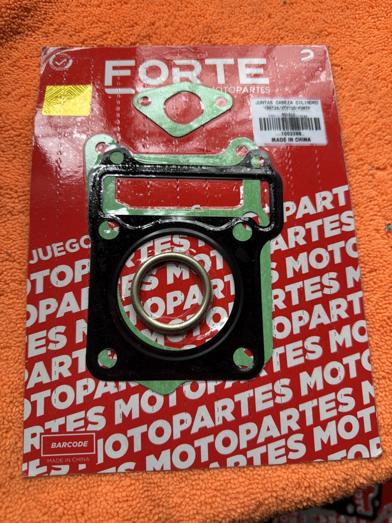 Junta Cabeza Cilindro XTZ 125/YBR 125 FORTE