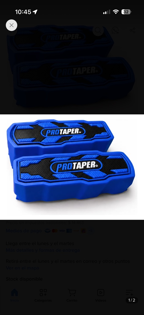 Posapie Tipo Bala ProTaper Azul