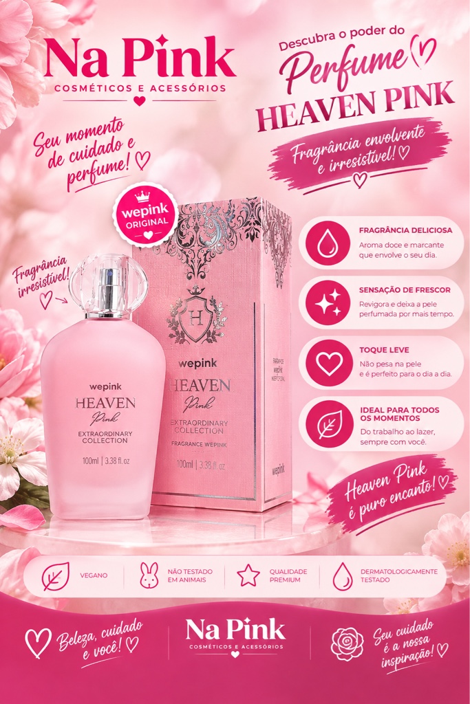 Heaven Pink Body Splash