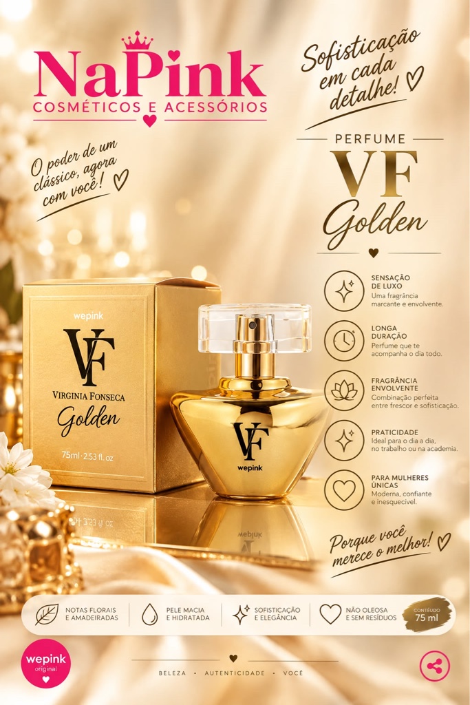 Perfume VF Golden 75ml