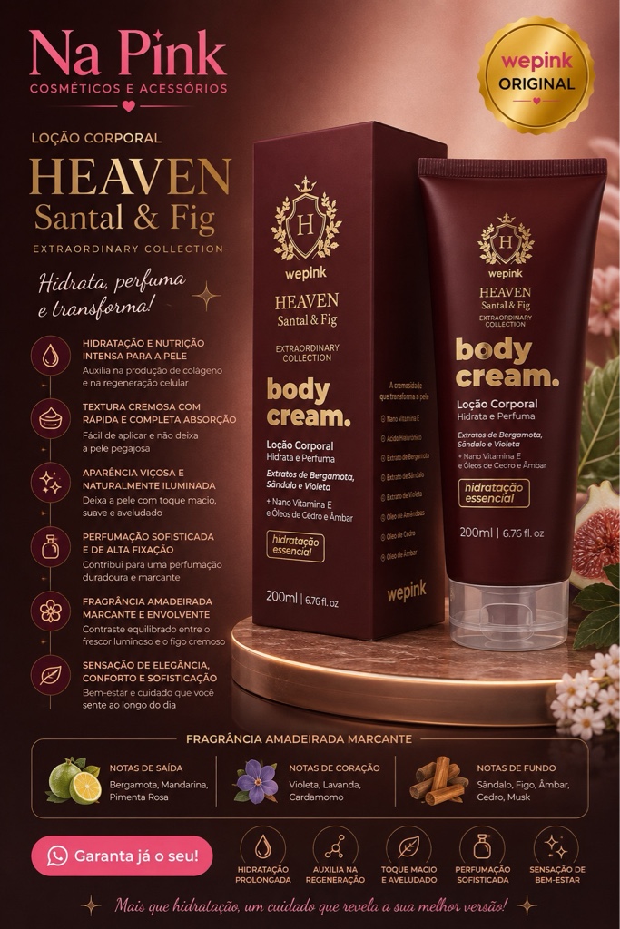 Heaven Santal & Fig body cream