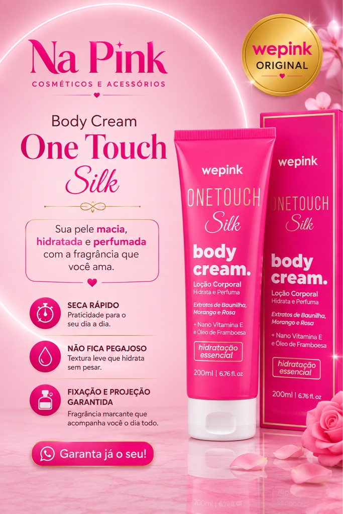 Wepink One Touch Silk Body Cream