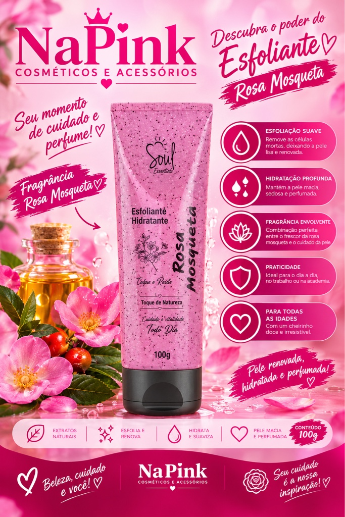 Esfoliante Rosa Mosqueta 100g