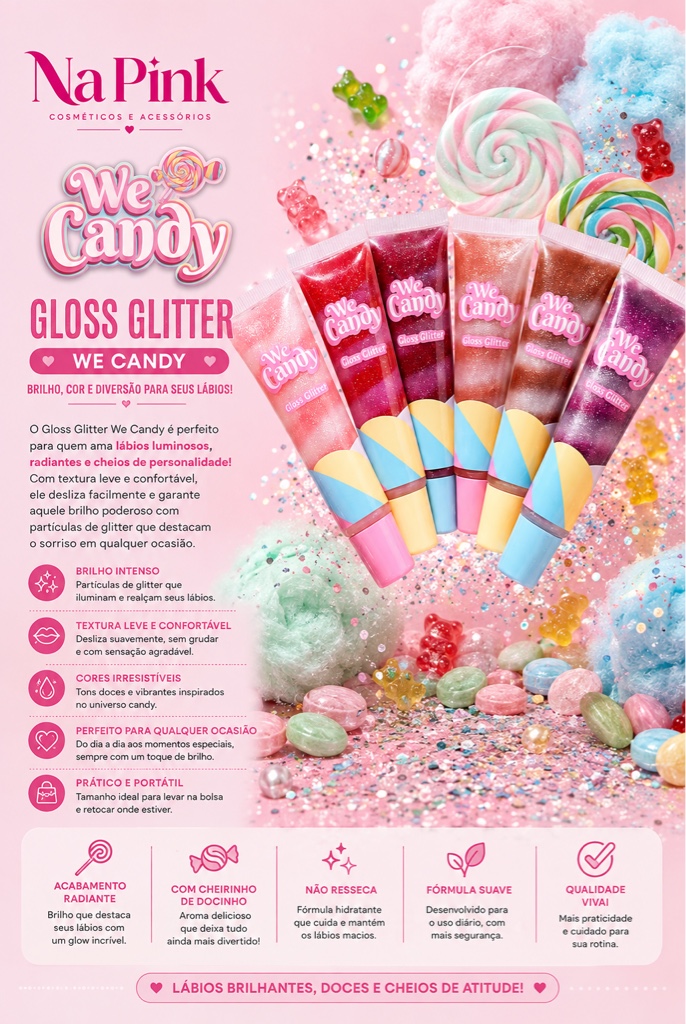 We Candy Gloss Glitter