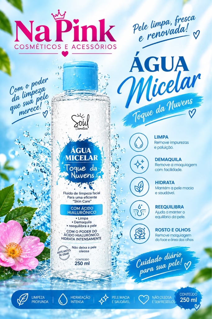 Soul Água Micelar 250ml