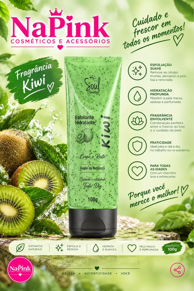 Kiwi Esfoliante Hidratante