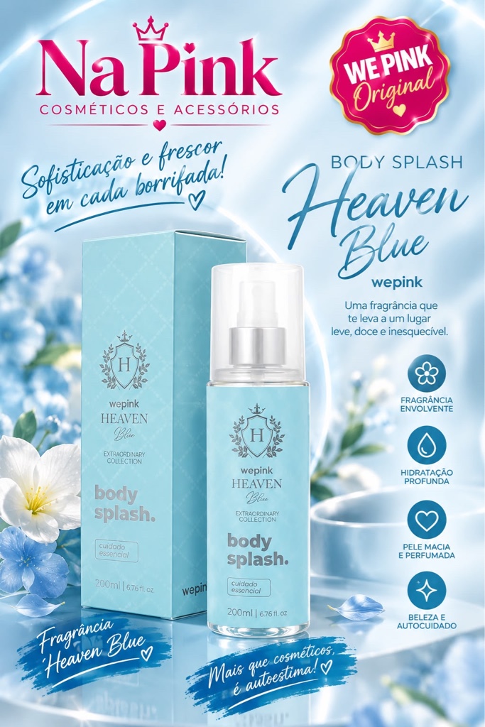 Heaven Blue Body Splash