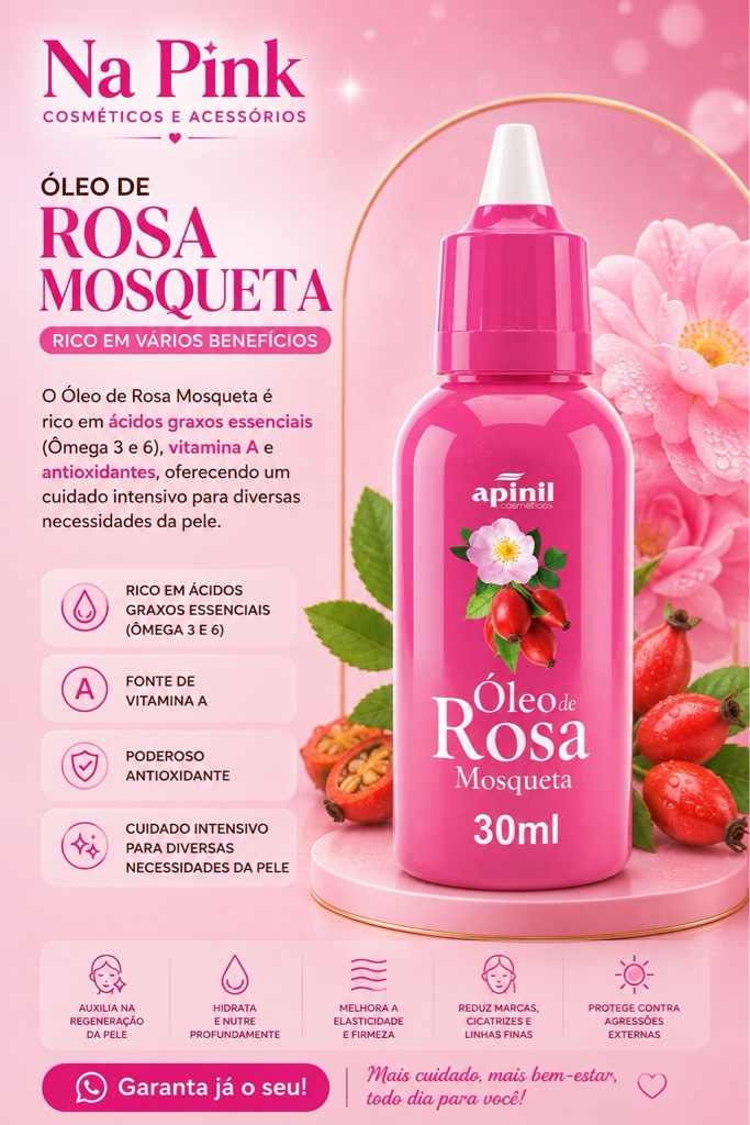 Óleo de Rosa Mosqueta 30ml