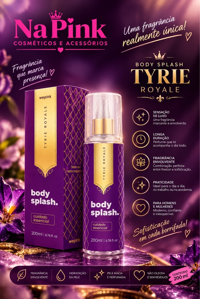 Tyrie Royale Body Splash 200ml