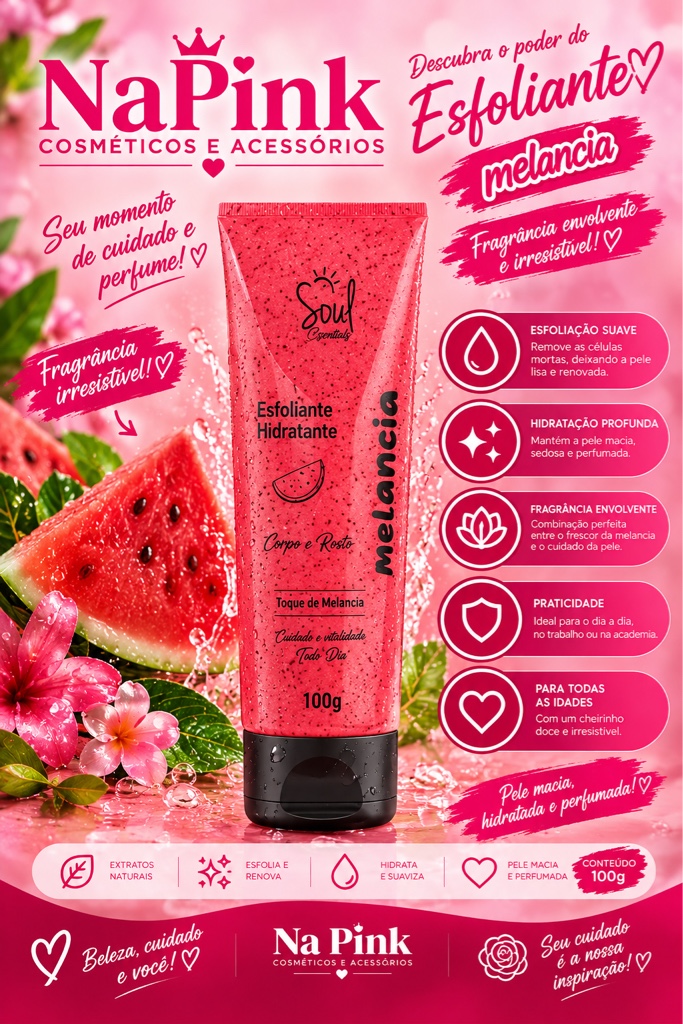Esfoliante Melancia 100g