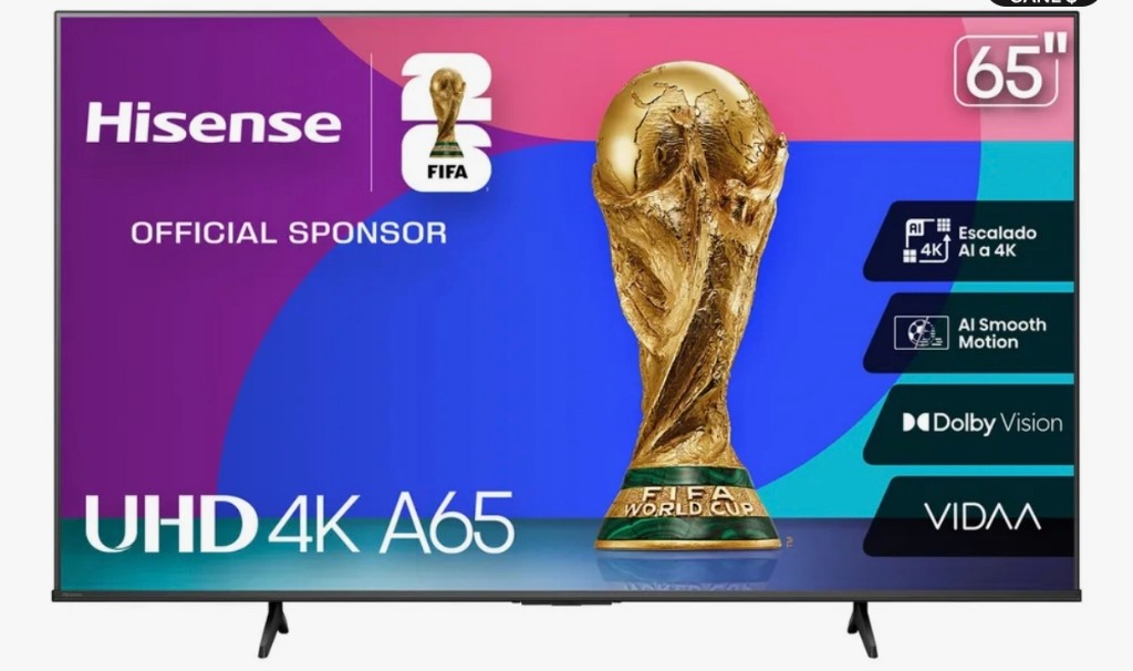 Hisense TV 65 UHD 4K A65