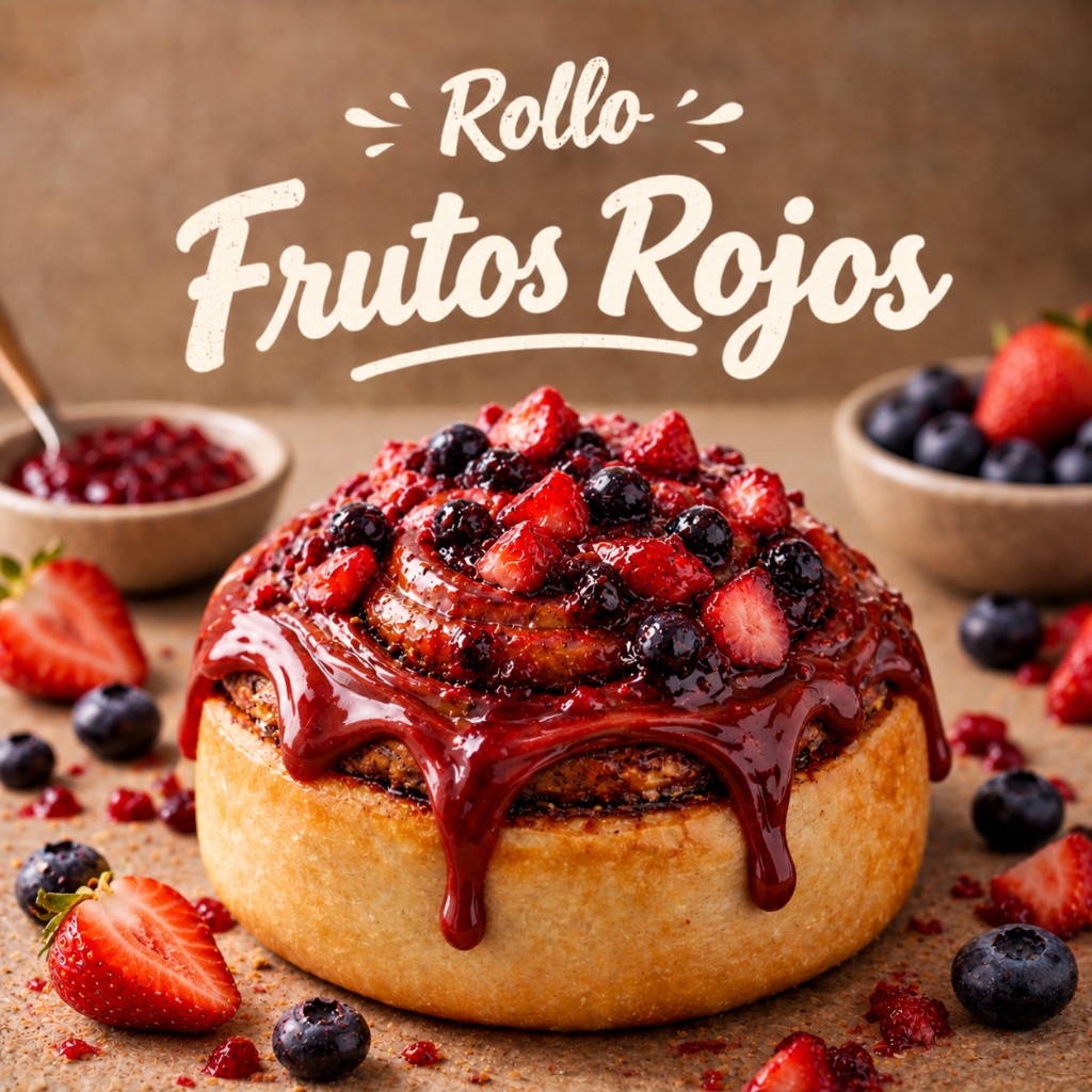 Rollo Frutos Rojos