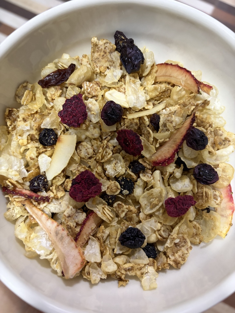 Granola de frutos rojos