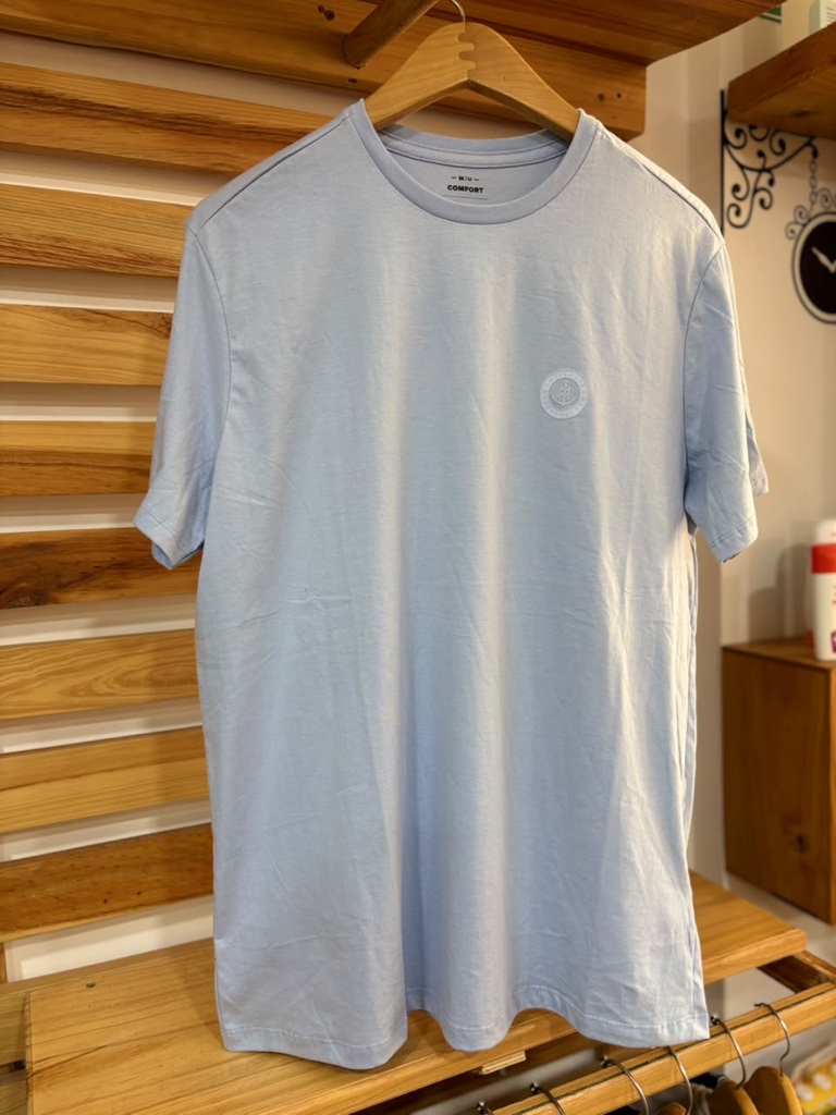 Franela T shirt Azul cielo