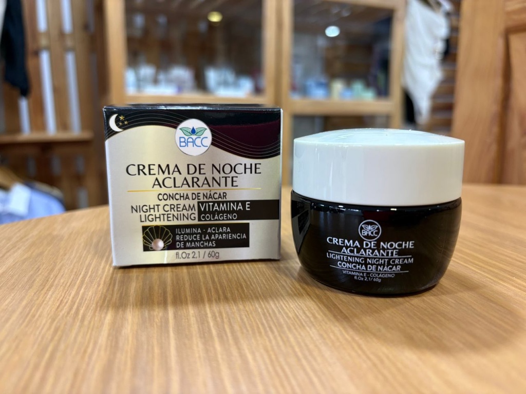 Crema Aclarante de noche bacc