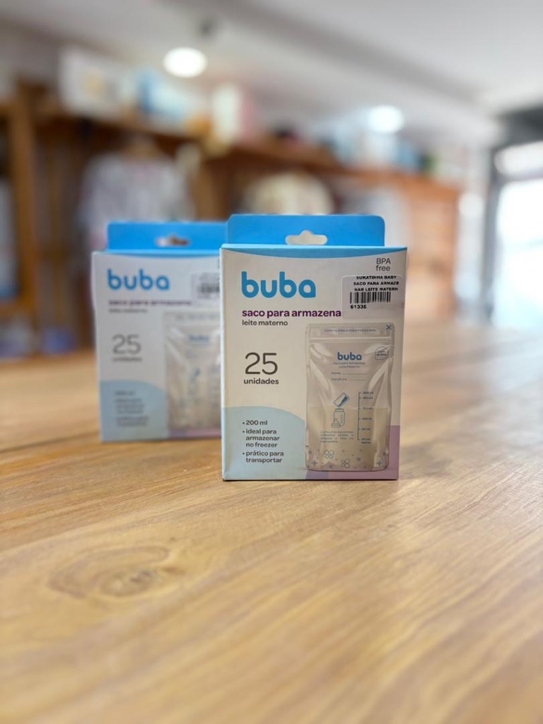 bolsas para leche materna Buba