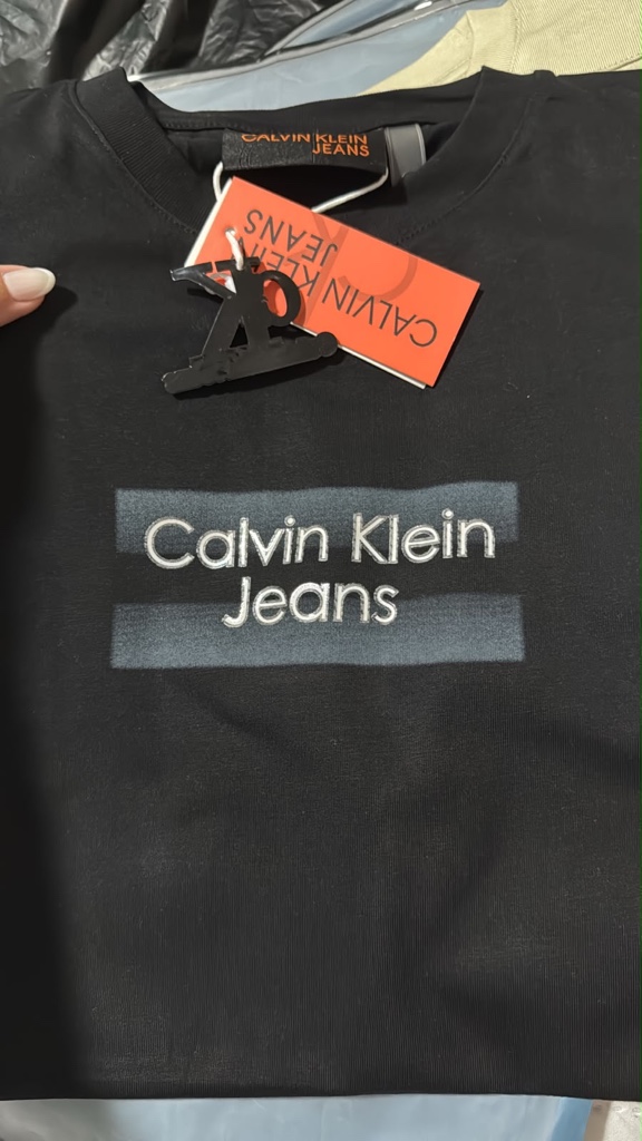 Calvin Klein Jeans camiseta negra
