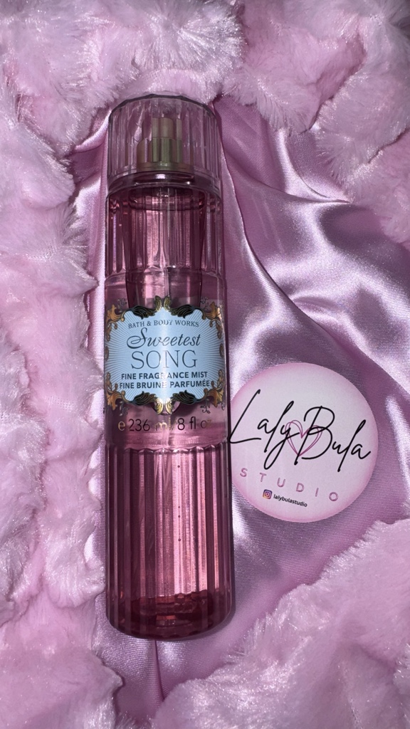 Bath & Body Works Sweetest Song Mist rosa