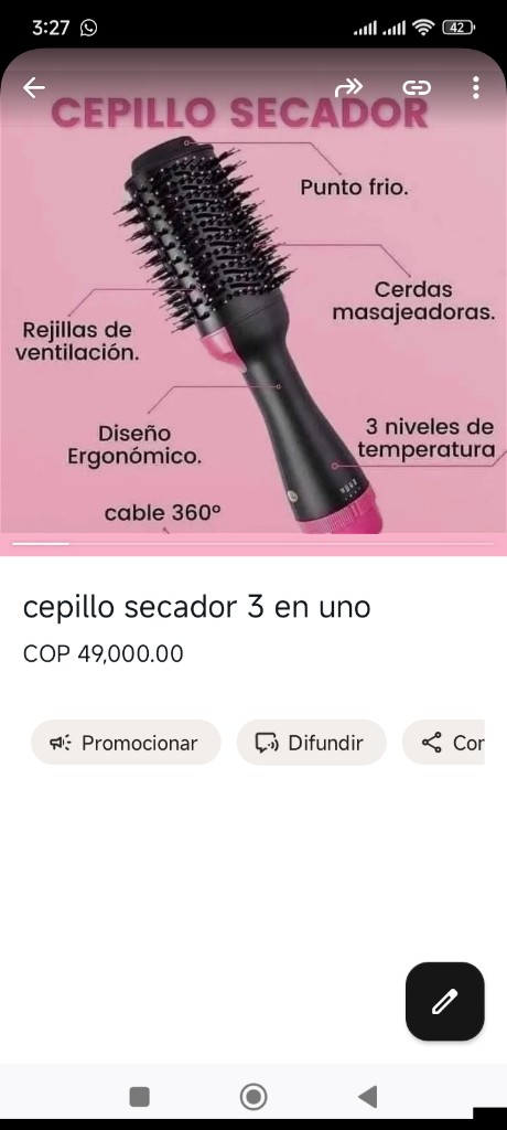 cepillo 3en1