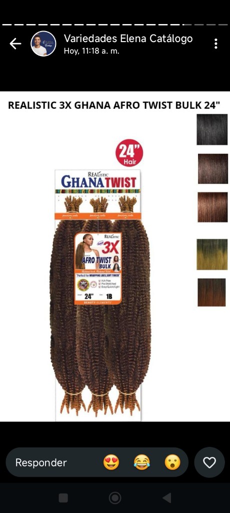 afro Twist bulk 24" KINKI x3 #1