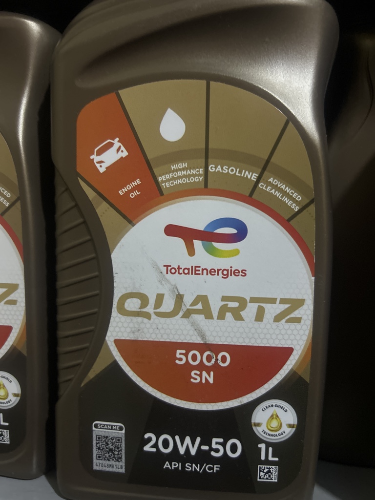TotalEnergies Quartz 5000 SN 20W-50 1L