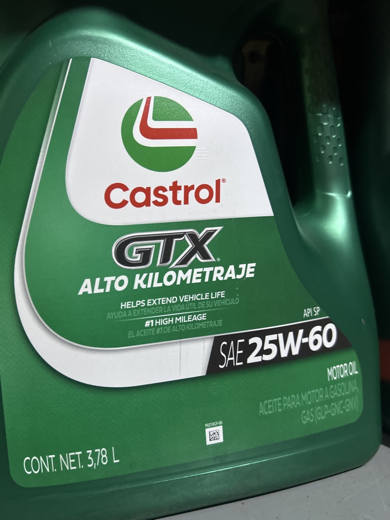 Castrol GTX Alto Kilometraje 25W-60