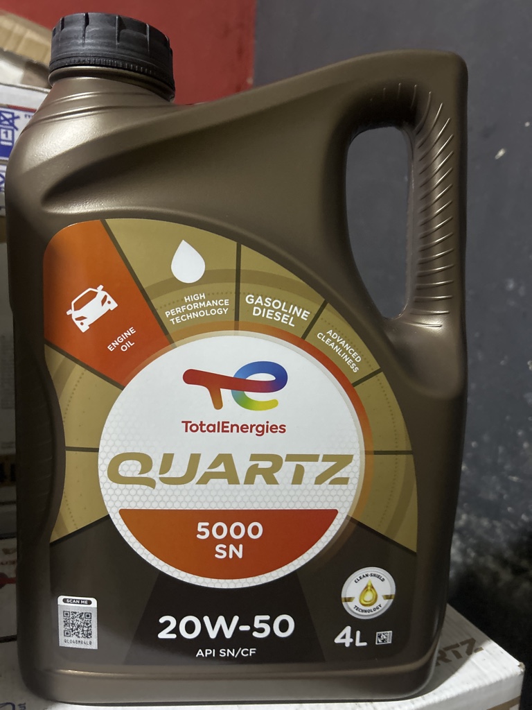 TotalEnergies Quartz 5000 SN 20W-50 4L