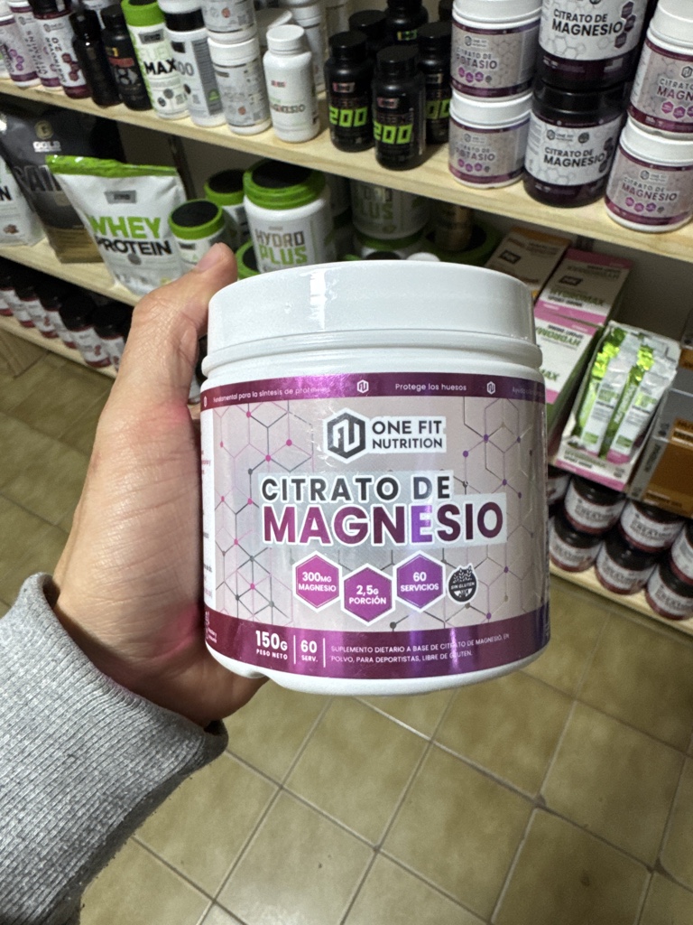 Citrato de Magnesio 150gr one fit