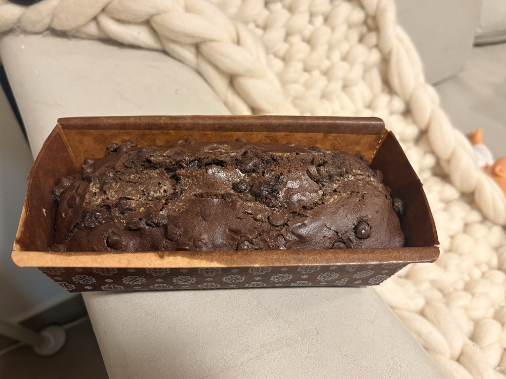 Budín de chocolate