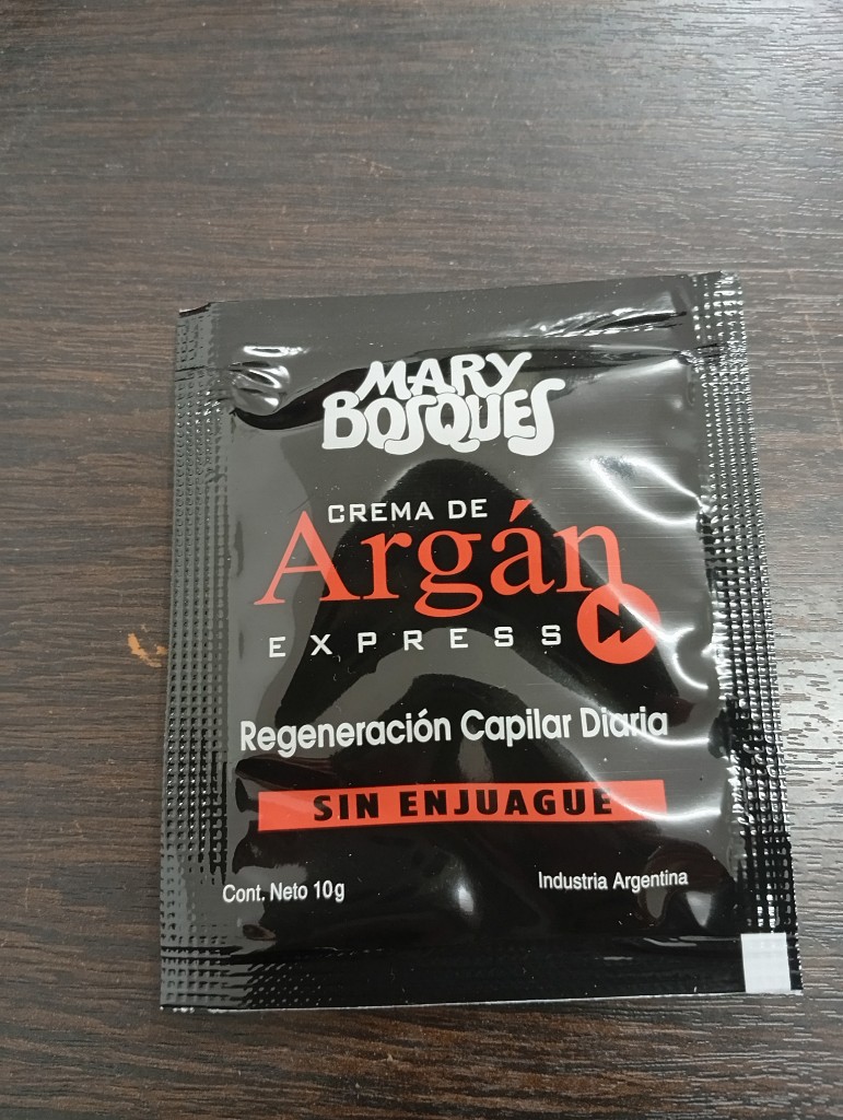 ARGAN SACHET SIN ENJUAGUE MARY BOSQUES