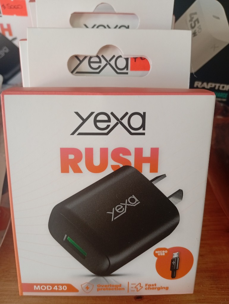 CARGADOR RUSH YEXA V8