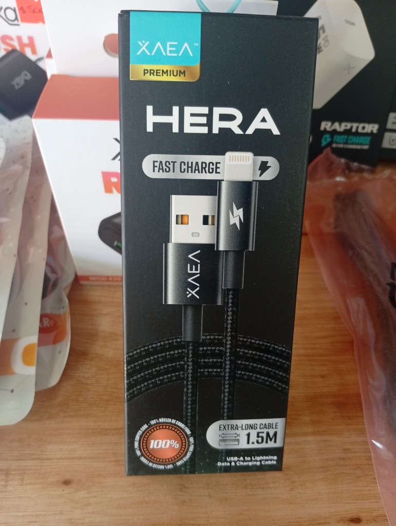 CABLE USB LIGHTNING MOD 102. (NEGRO)