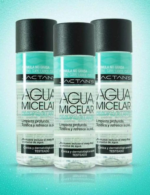 AGUA MICELAR JACTANS DESMAQUILLANTE