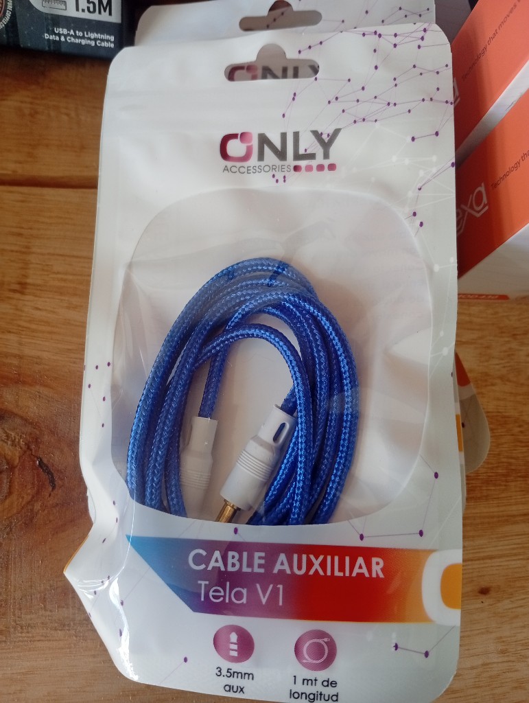 CABLE AUXILIAR 3,5 MM MOD 0005 1 METRO