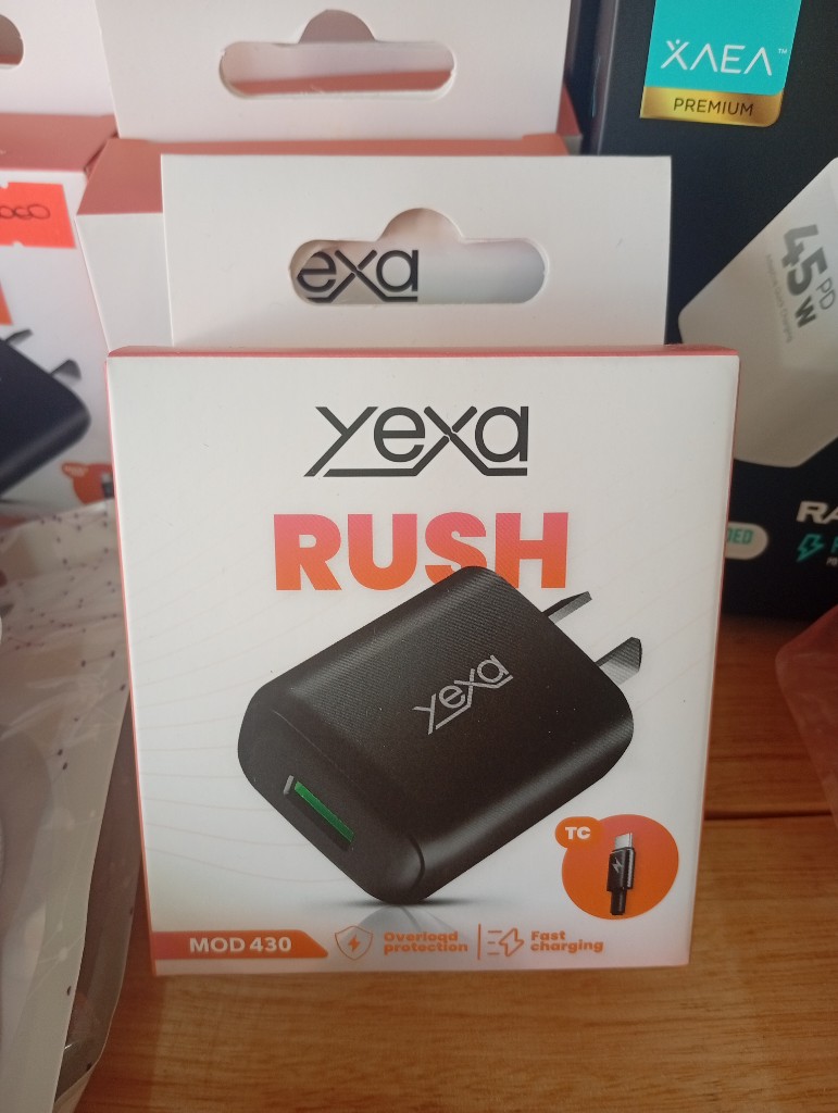 CARGADOR XEXA RUSH USB-TIPO C MOD 430